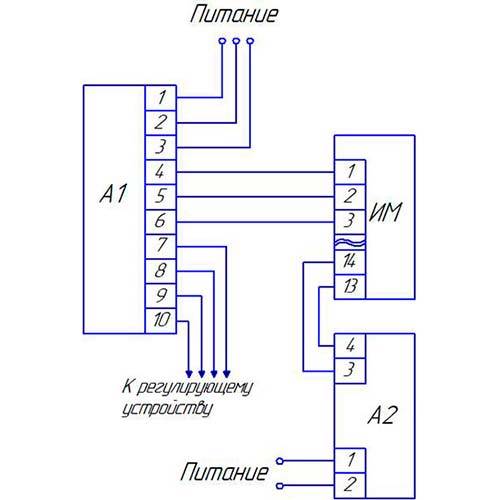 Схема подключения мэоф 220в