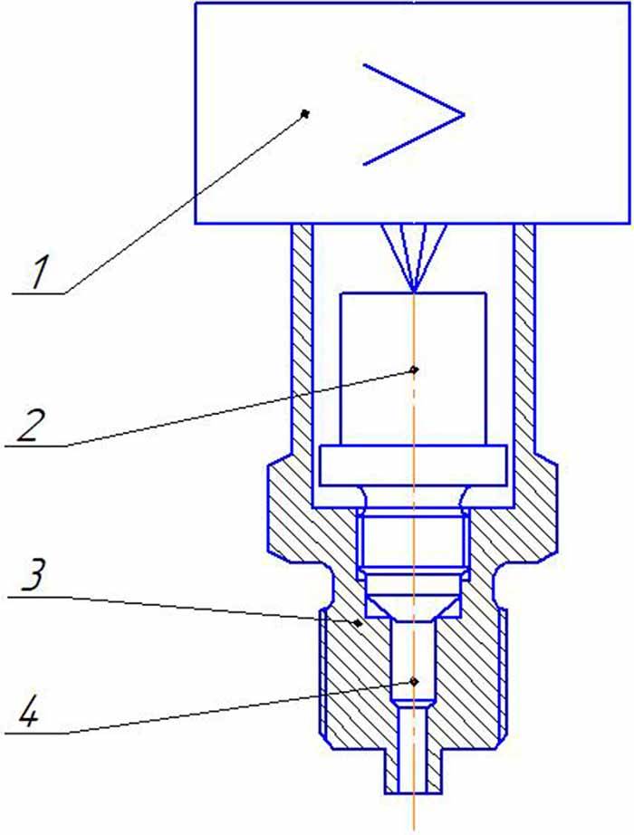Чертеж датчика давления